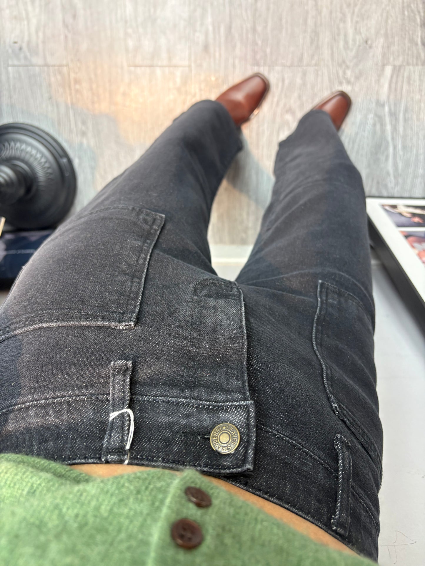 Front pocket Fit hip jeans #00174