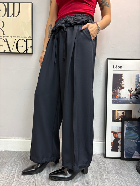 Ruffle waist pants #00421