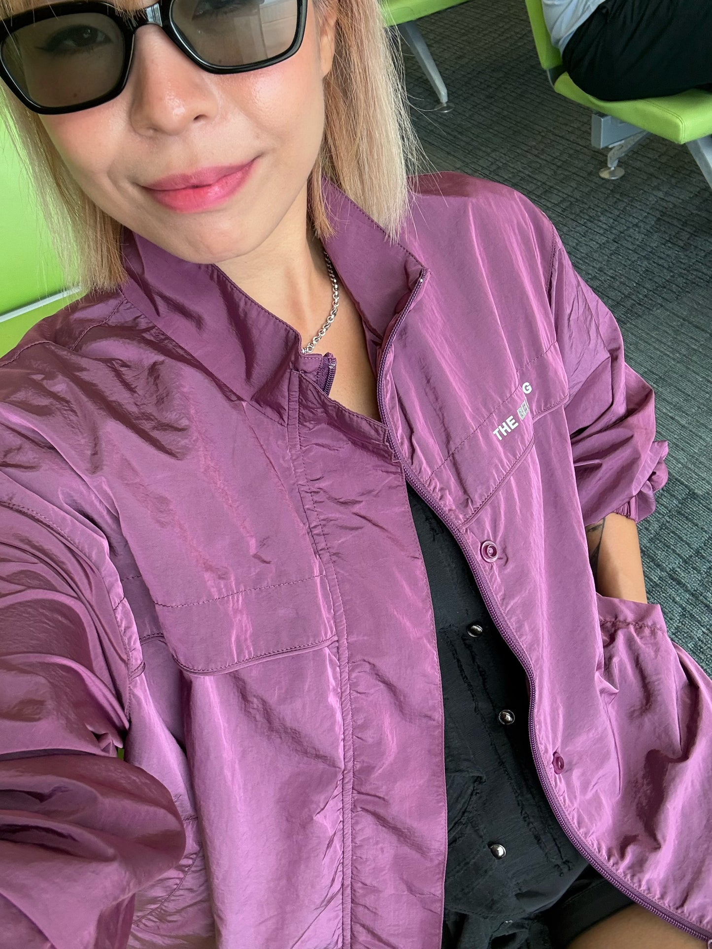 (A/W)Mesh inner windbreaker #00842
