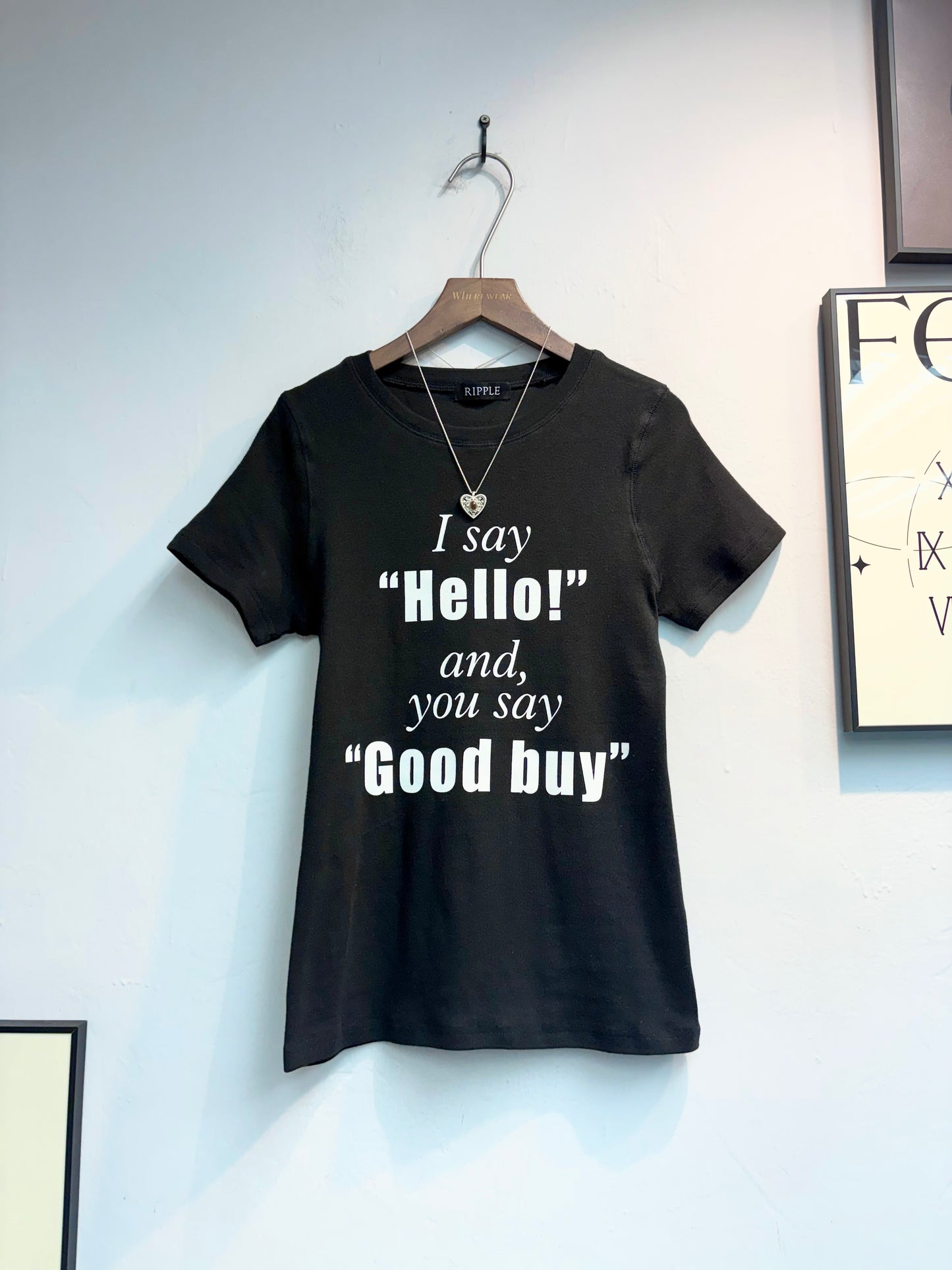 GOOD BUY softly tee #00413
