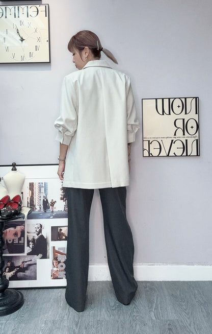 👍🏼Mid-length sleeves blazer#00596