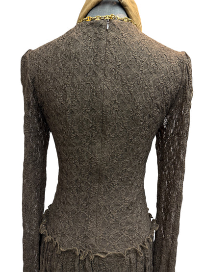 Full lace v neck one piece #00045