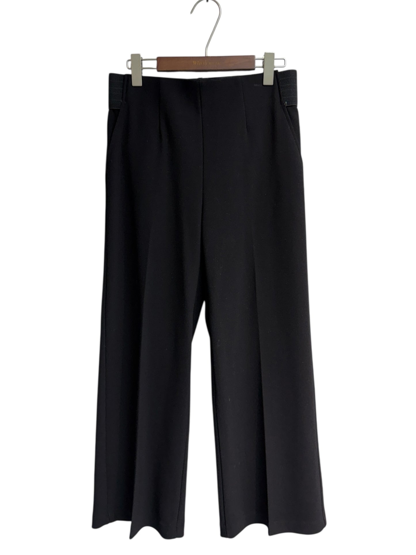 Full elastic furry lining pants #00066