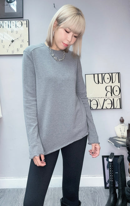 Sleeves buttons tee #00139