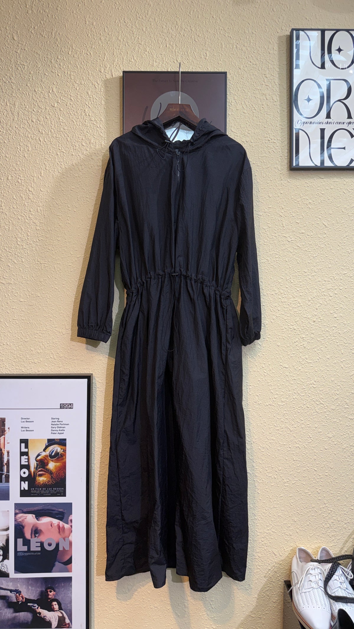 With hat windbreaker one piece #00942