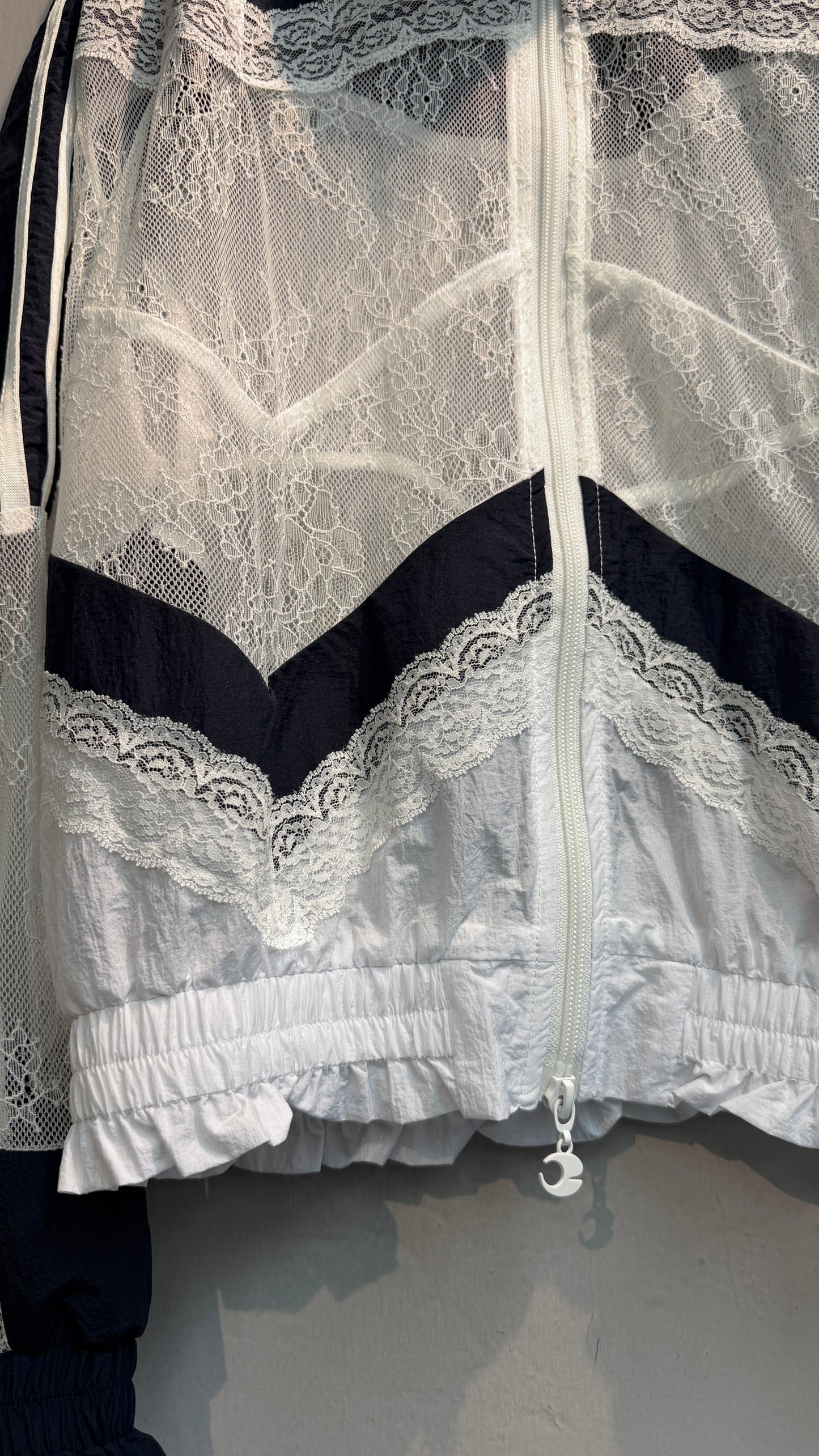 Lace windbreaker #00742