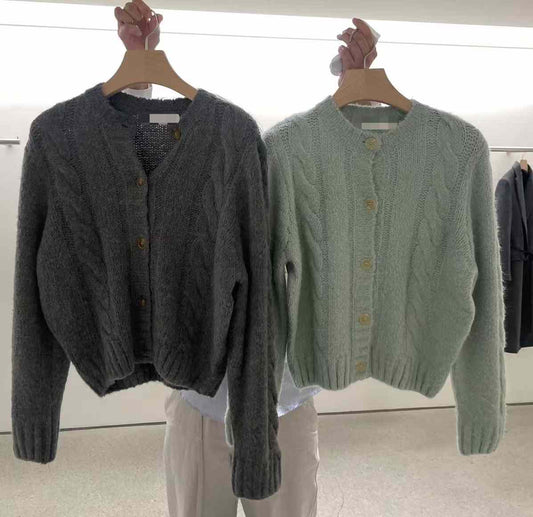 Wool cardigan