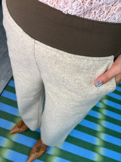 Full elastic nap pants #00067