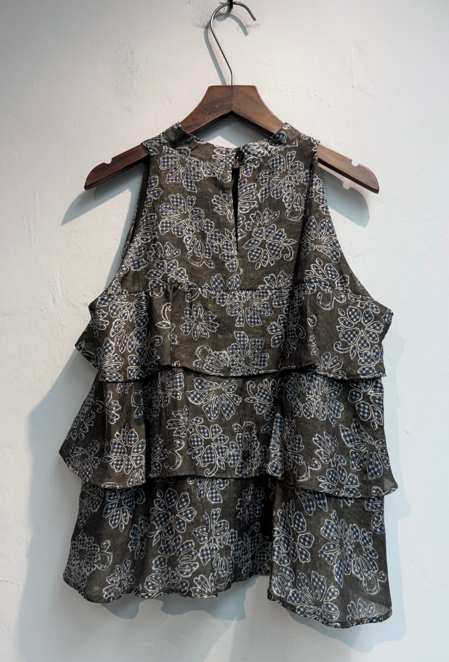 (-20%)Floral layers blouse #00775
