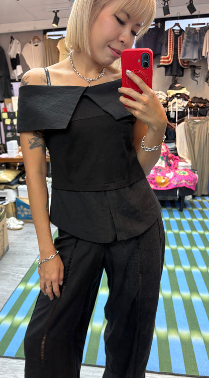 (-20% off) cotton shirt blouse