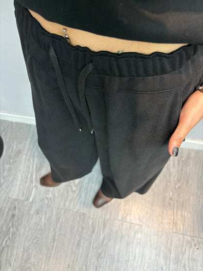 Full elastic high waist pants #00132