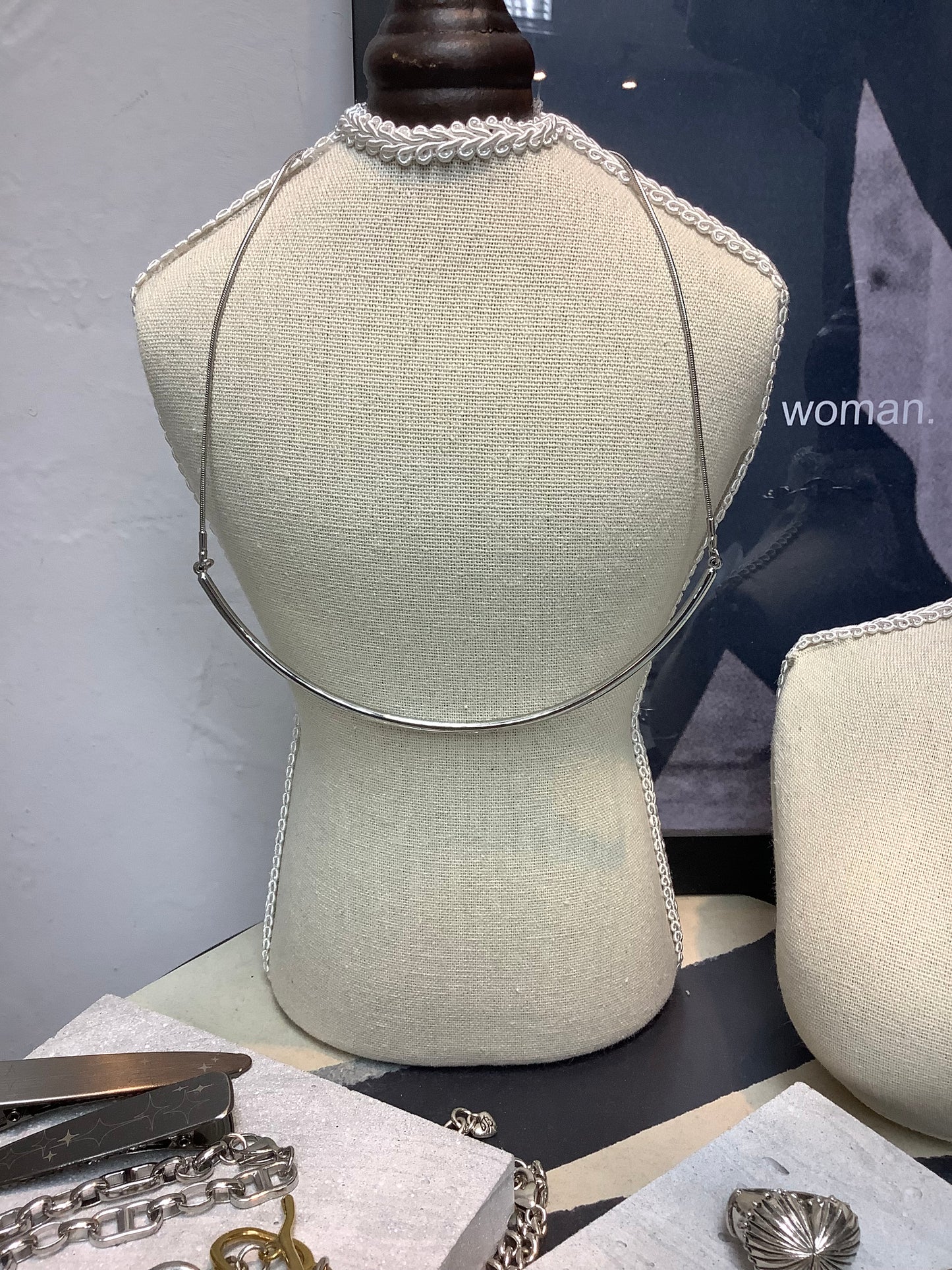 Silver necklace