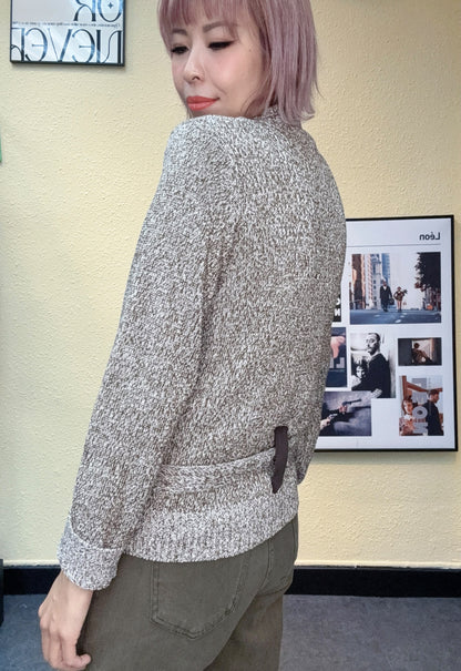With belt knitted outer #00847