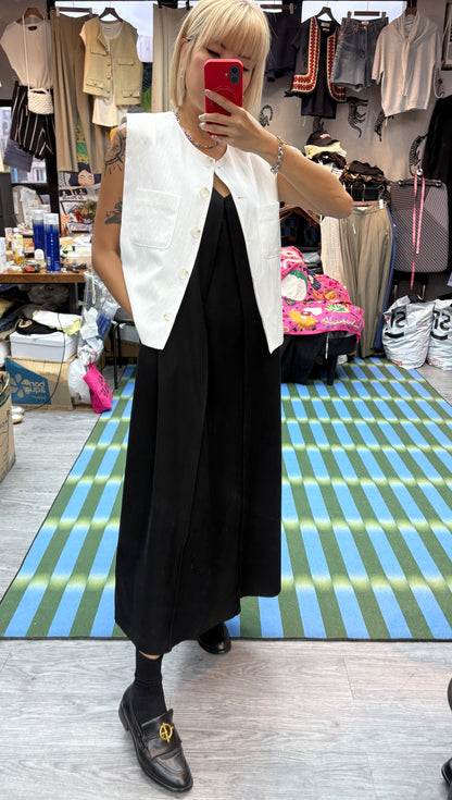 (-40% off)V neck vest dress