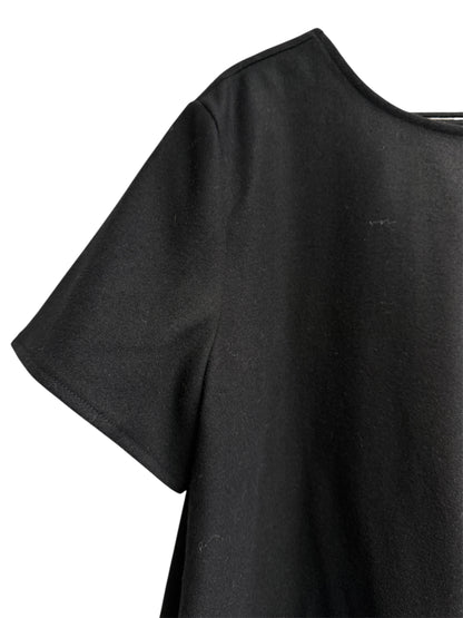 Back V short sleeves top #00057