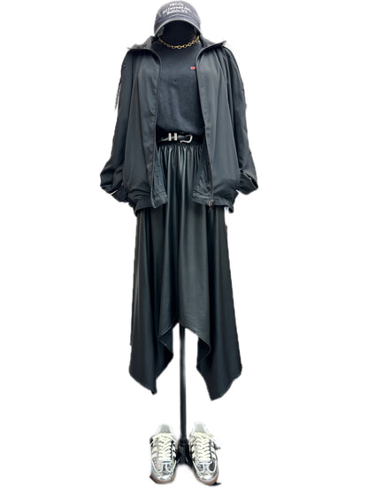 Zip sleeves windbreaker