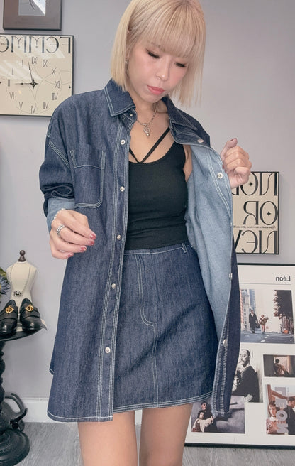 (-30%off)Lighted Denim shirt