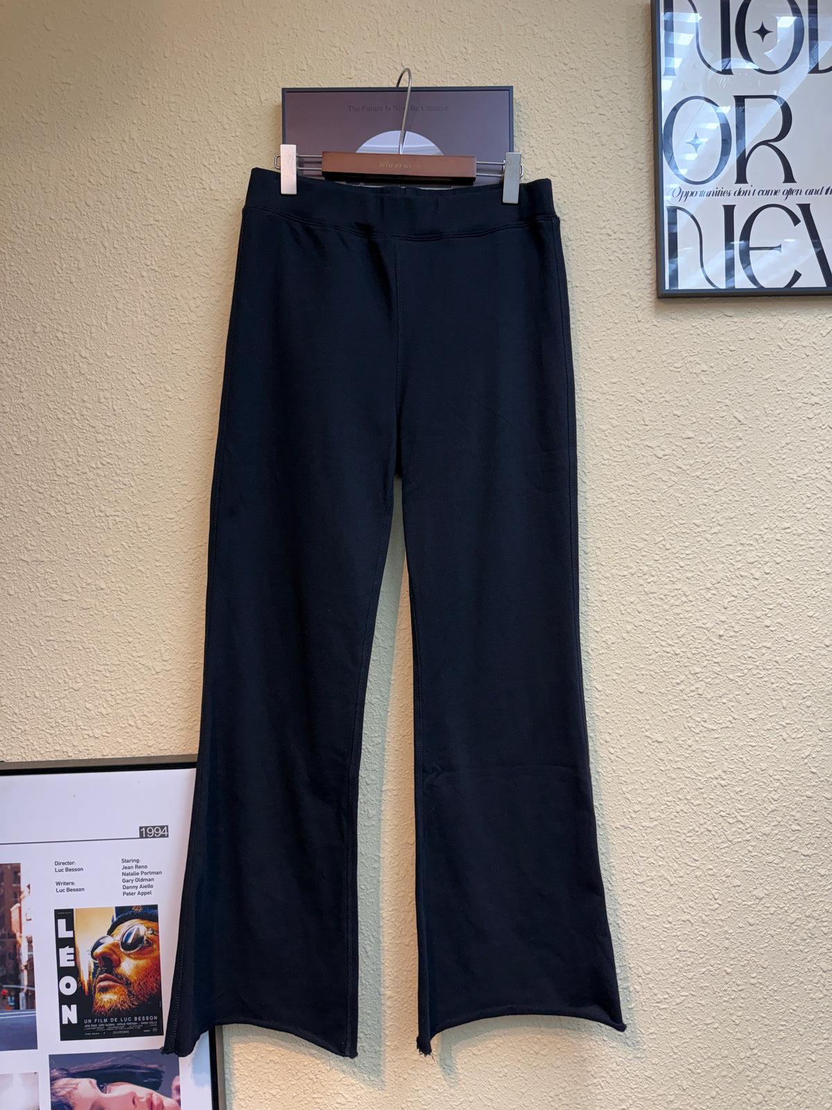 Sweater slim flare pants #00880