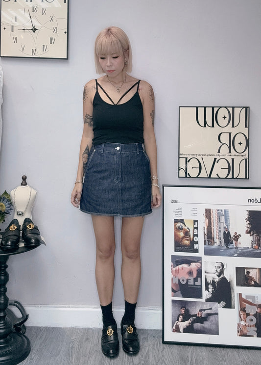 (-20%off)lighted denim skort