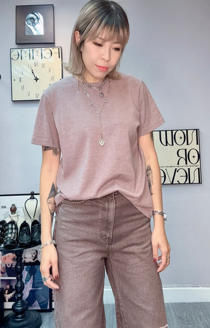 Washing softy tee #00415
