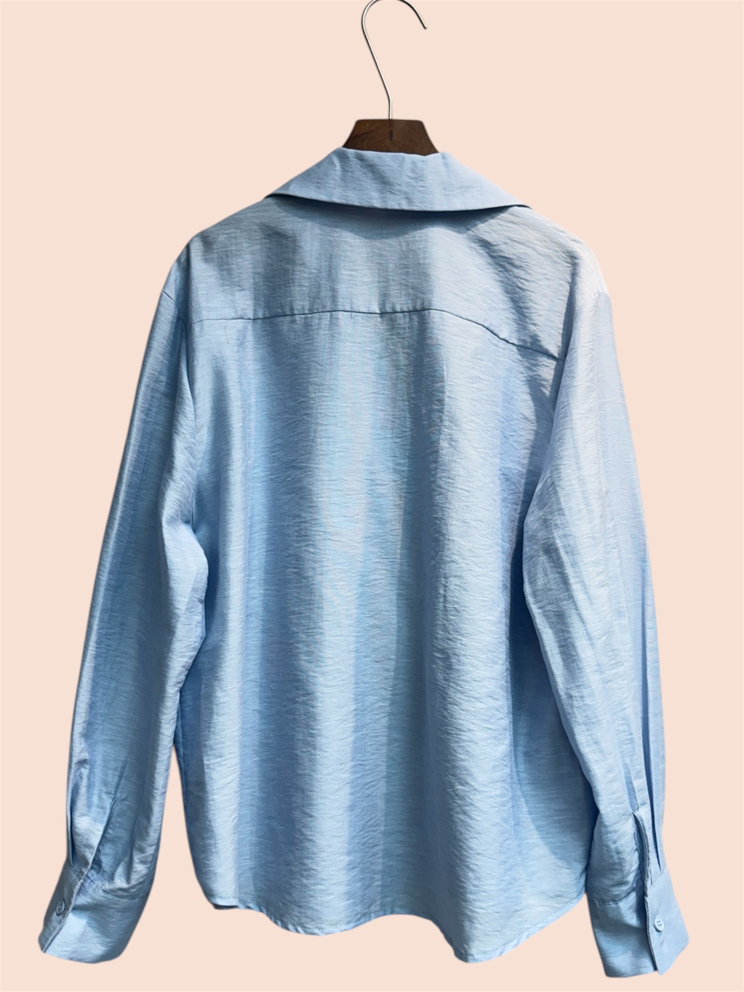Embroidery pocket shirt #00345