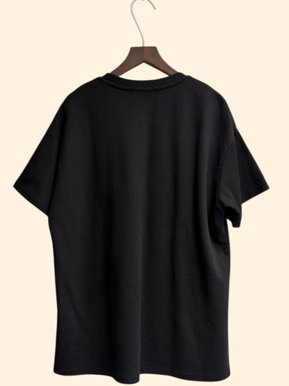 Short sleeves printed loose tee #00122