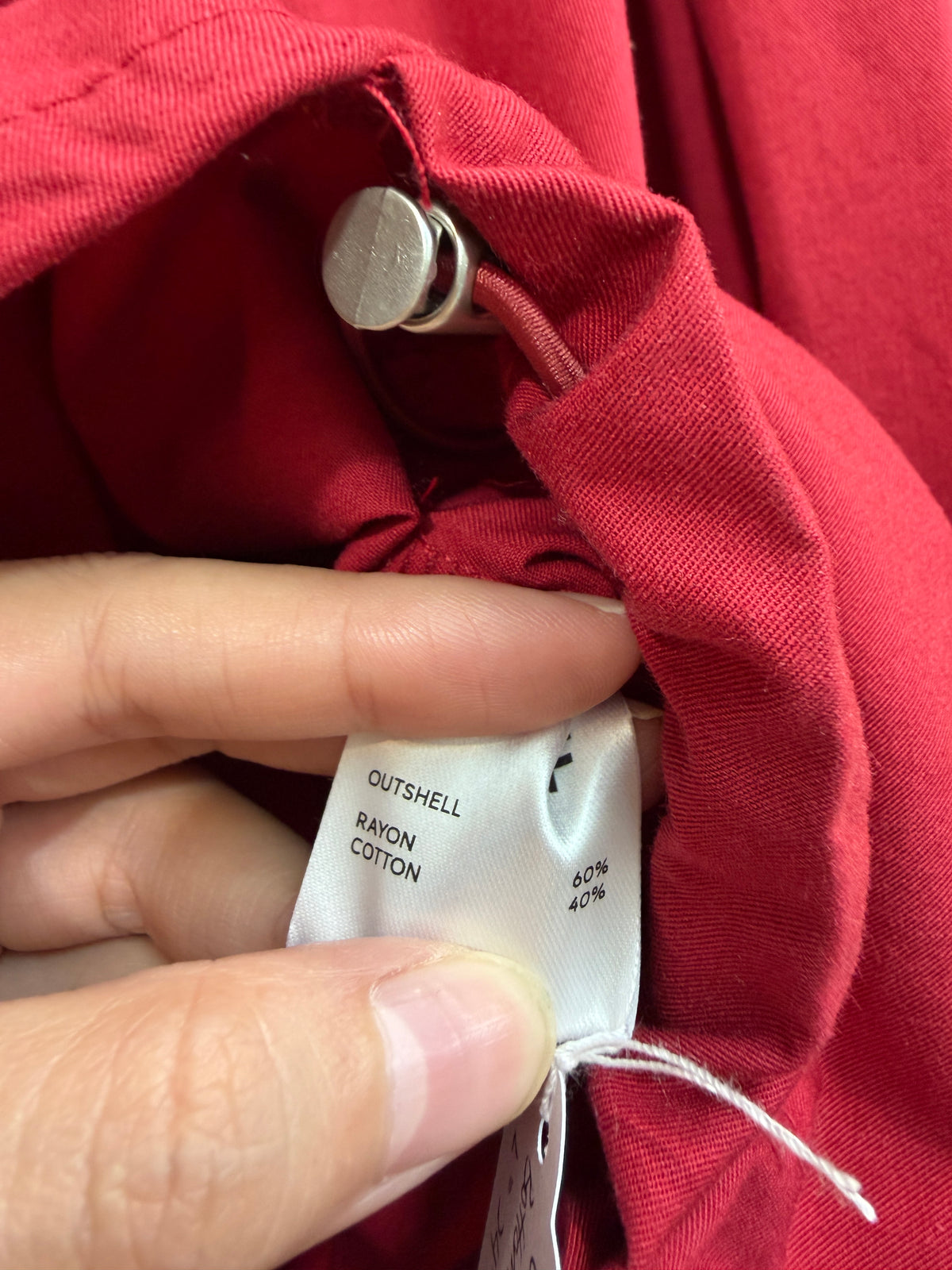 Wire shirt collar back puff hem outer #01016