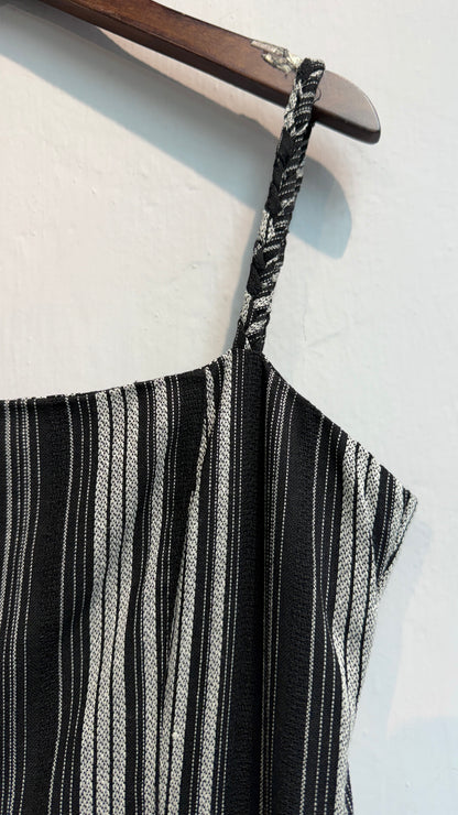 Striped cami one piece #00794