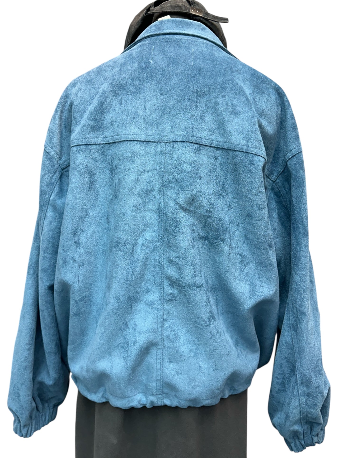 Leopard skin zip bomber