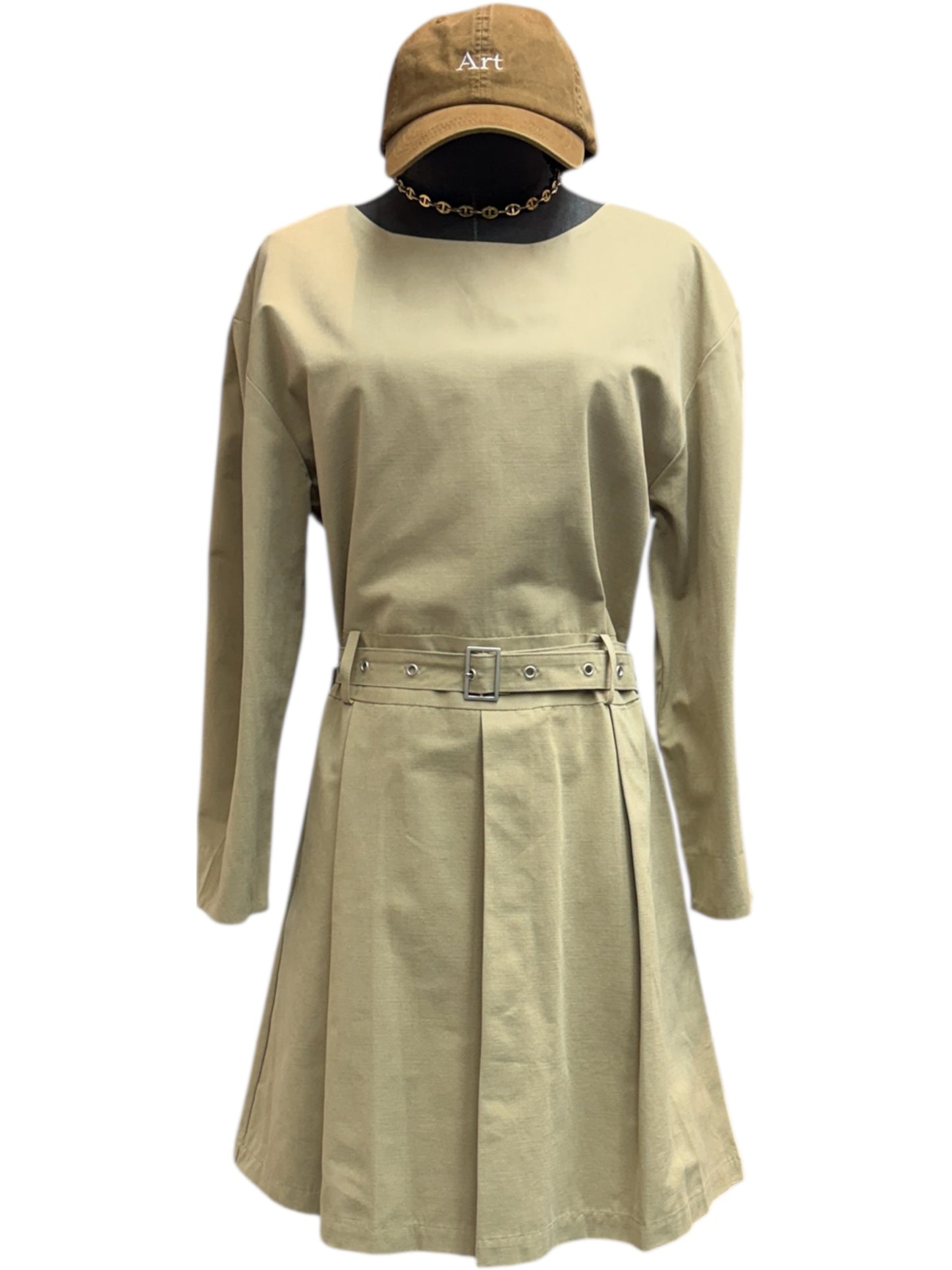 Plain 3D sleeves short dress