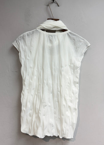 (A/W)With scarf embossed top #00833