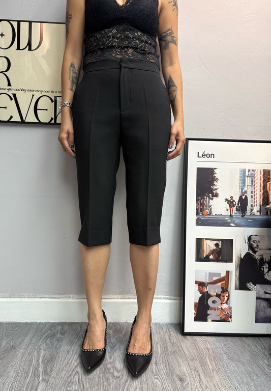 Knee slim pants #00592