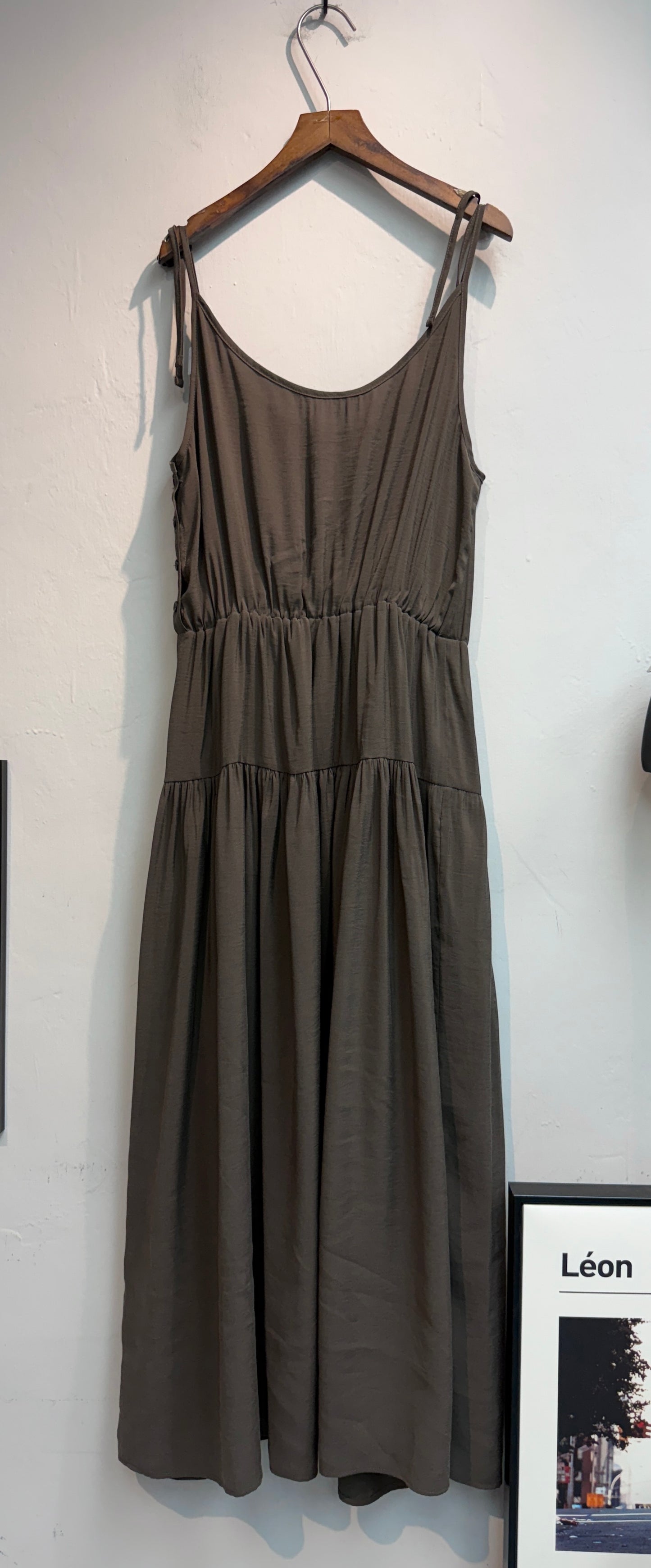 Side buttons cami one piece #00677