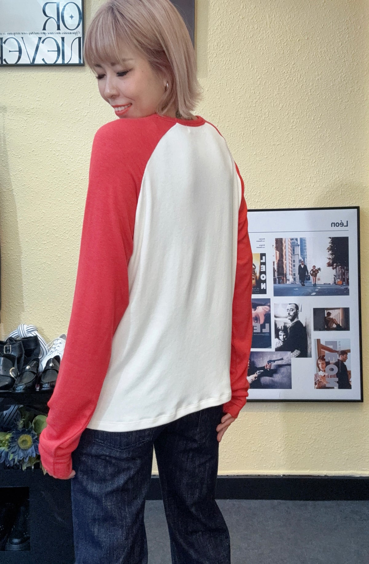 Reglam sleeve tee #00923
