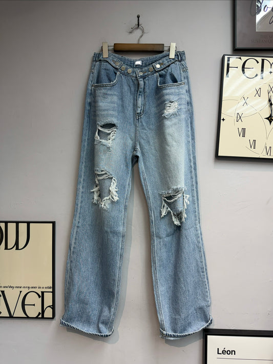 (-30%)Damaged washing jeans