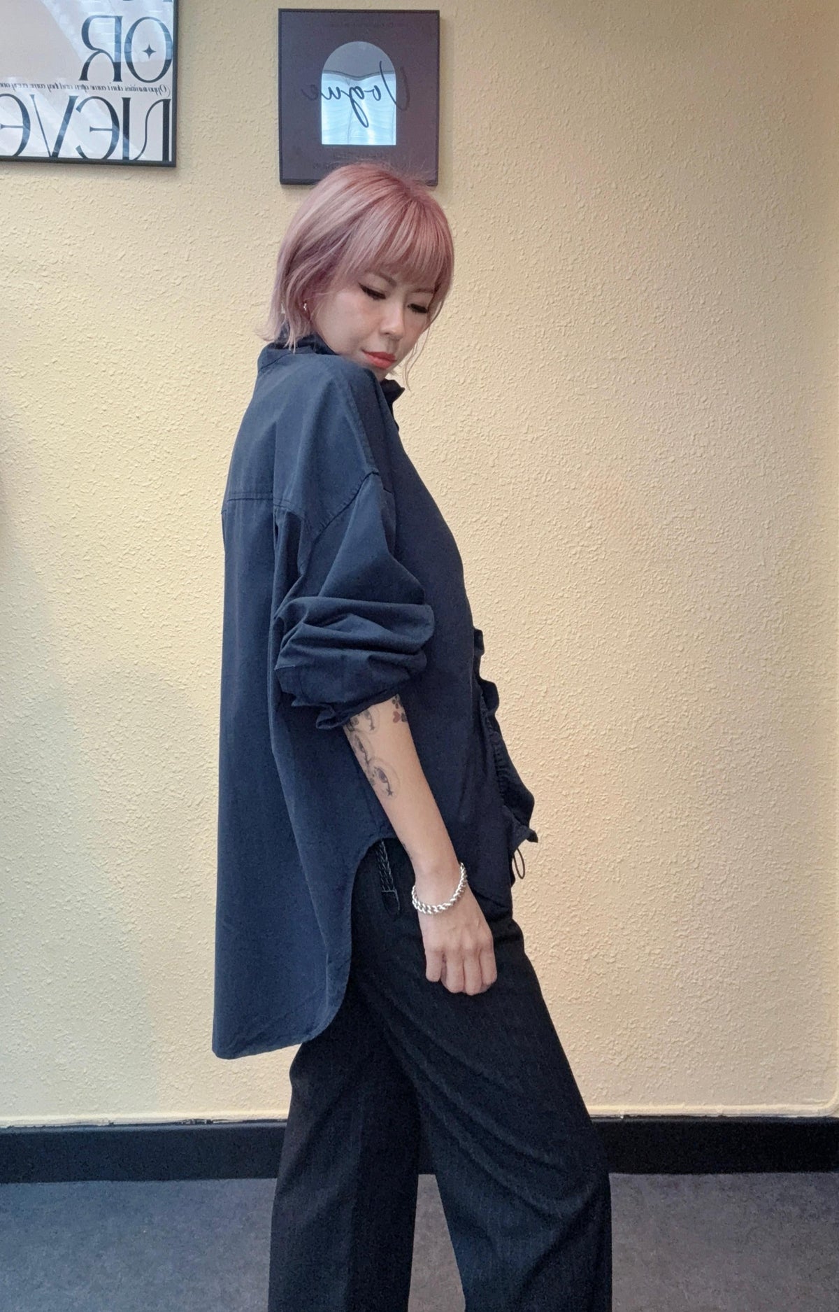Front ruffles loose outer #00877