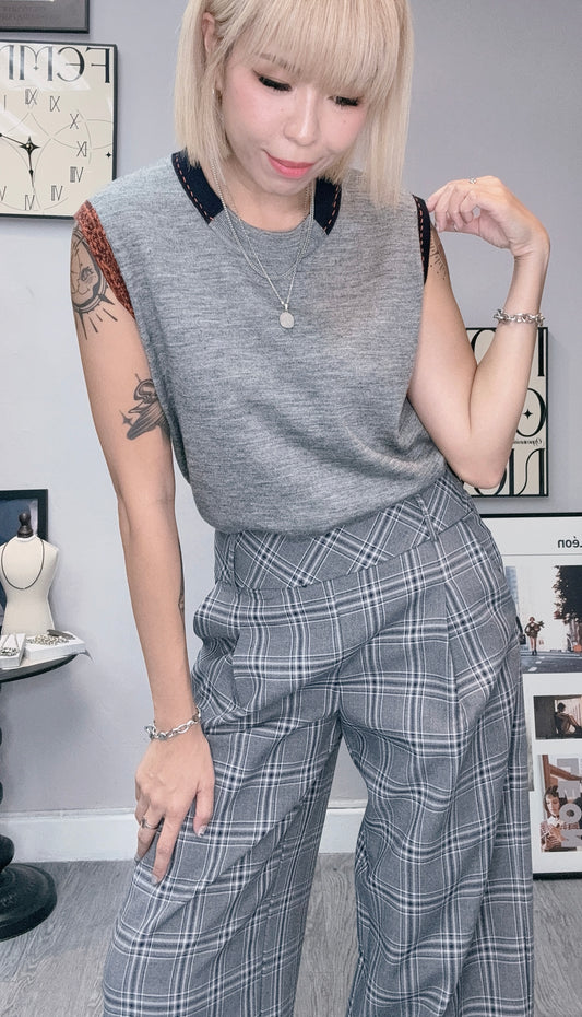 Knit vest top