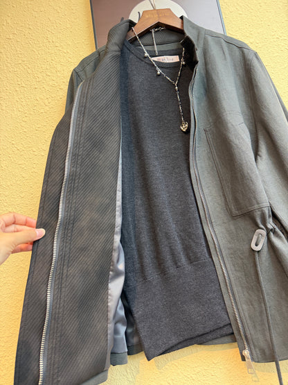 Stand collar coat #00950