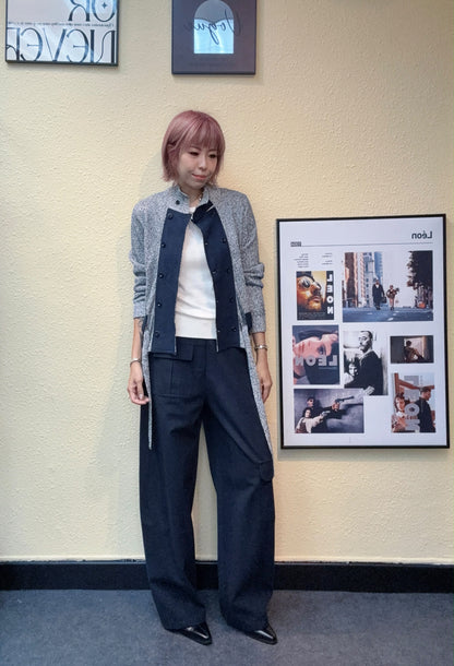 With belt knitted outer #00847