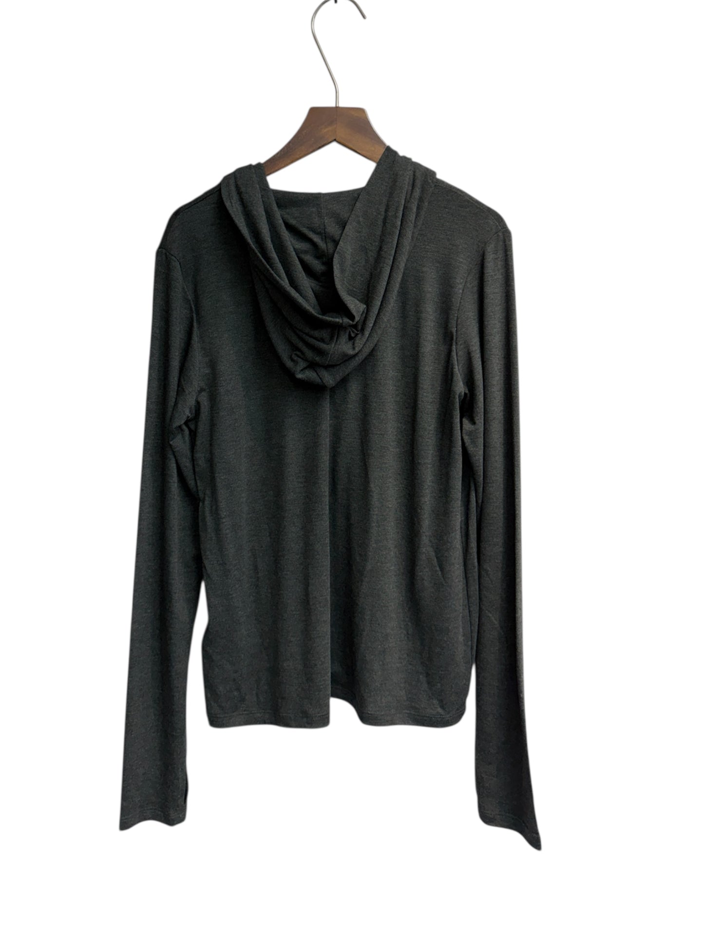 With hat half zip tee #00063