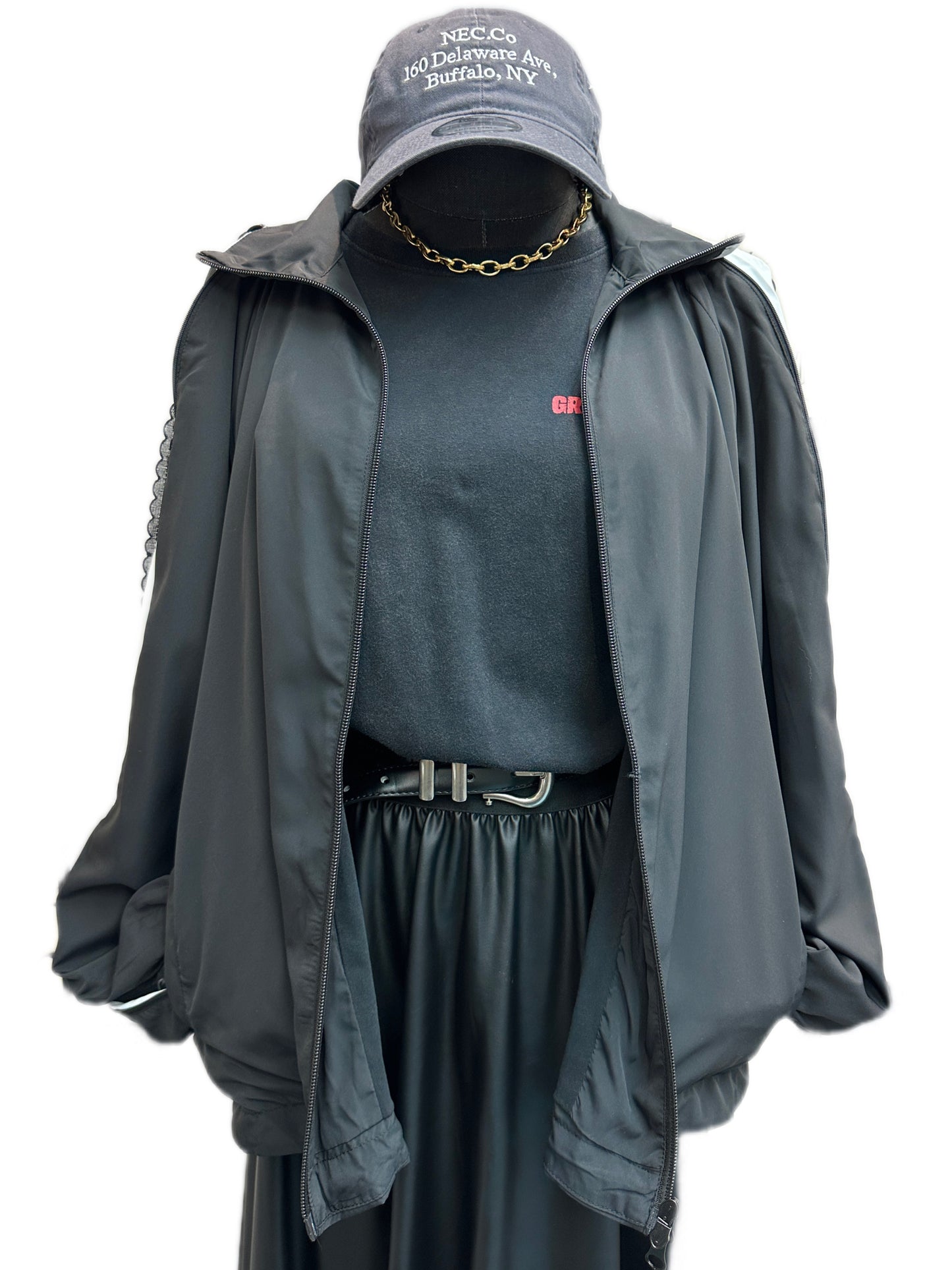 Zip sleeves windbreaker