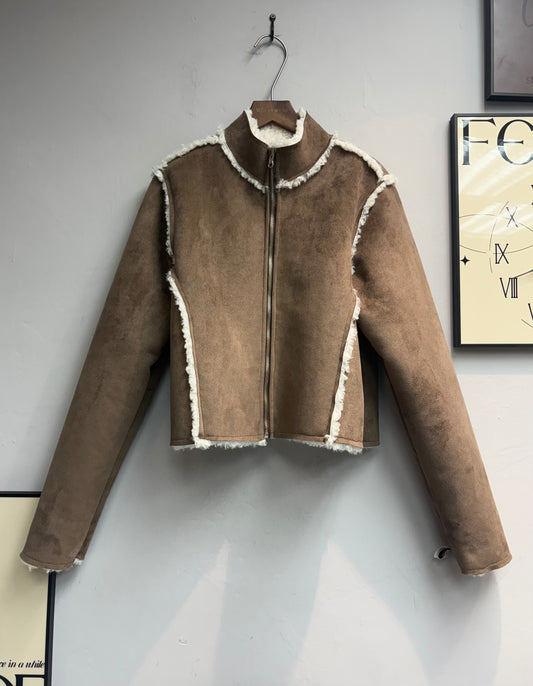 (-30%off)Double sided fuzzy jacket