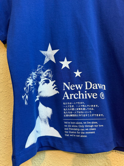 Man printed slim tee #00871
