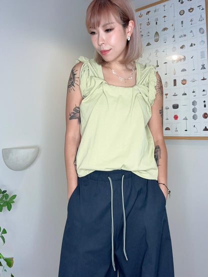Twist plain sleeveless #00707