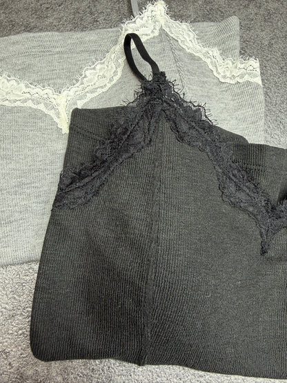👍🏻Lace trim cami bra top #01050