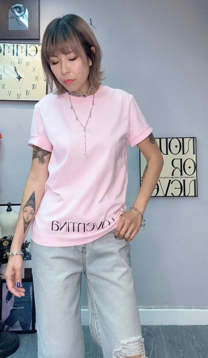 Back words tee #00399