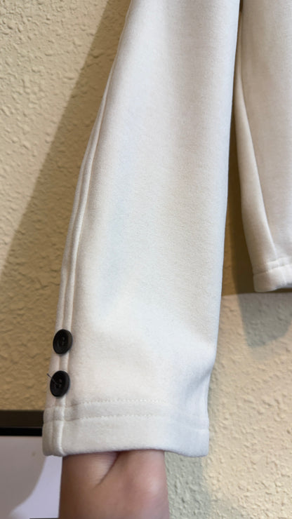 With hat fleece top #00946
