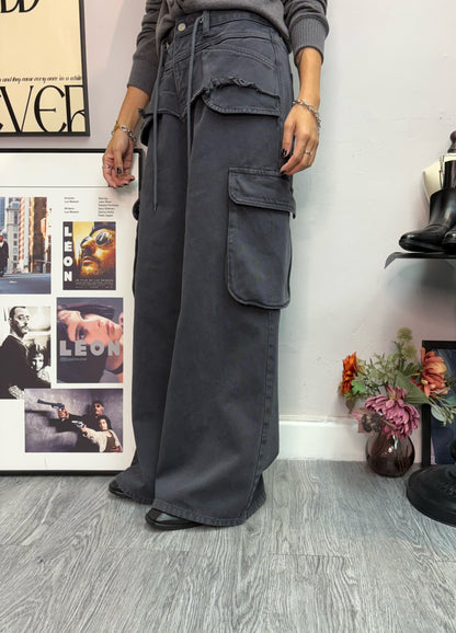 Drawstring cargo pants