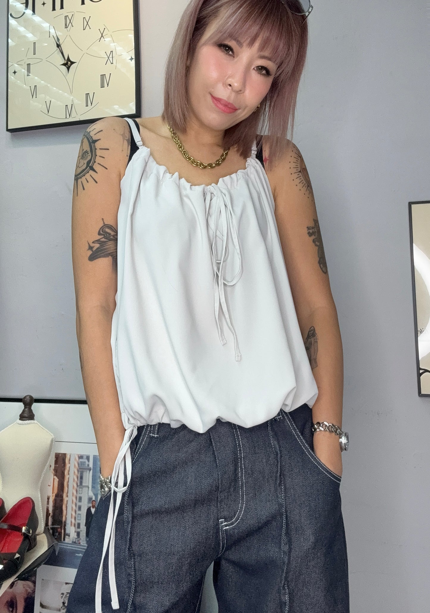 Chiffon cami #00587