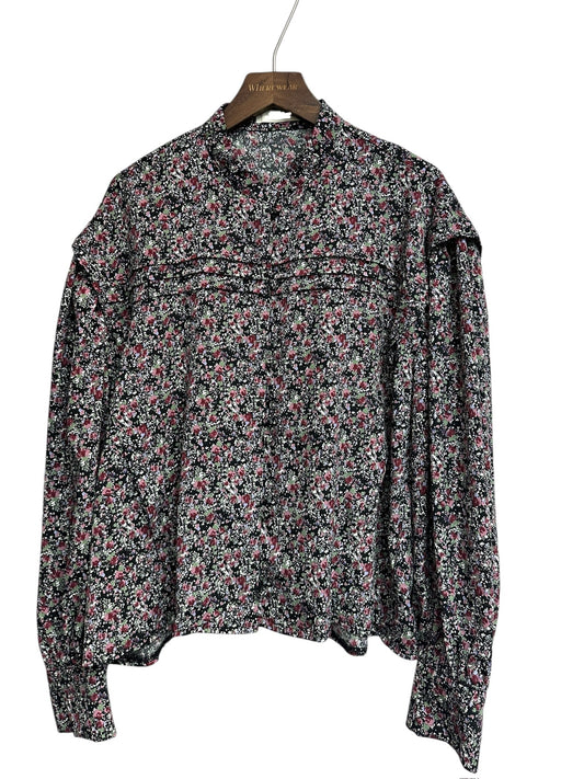 (-30% off)floral blouse